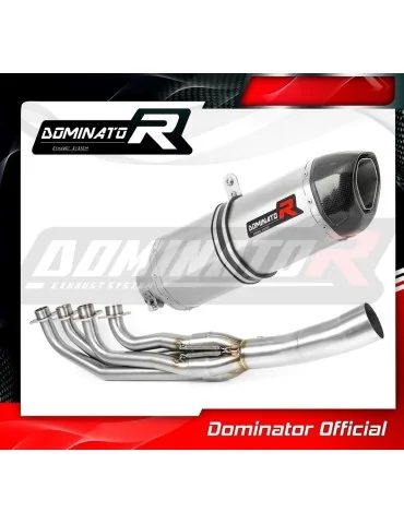 Ligne d'échappement complète inox Dominator HP1 pour BMW K1200RS (2001-2003)
