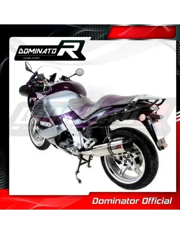 Ligne d'échappement complète inox Dominator HP1 pour BMW K1200RS (1997-2000)