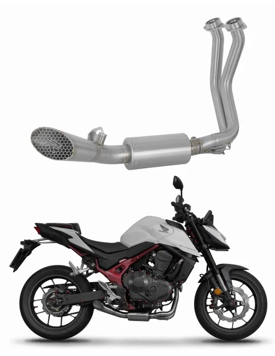 Ligne d'échappement complète inox Dominator GP3 pour Honda CB 750 Hornet 2024-2025, vue 1
