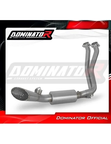 Ligne d'échappement complète inox Dominator GP3 pour Honda CB 750 Hornet (2024-2025)