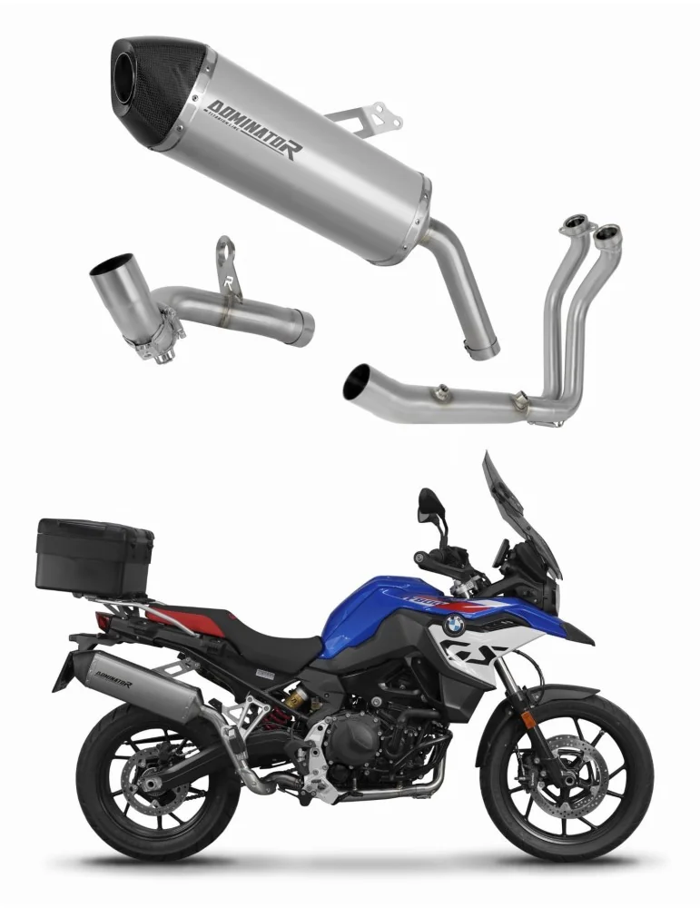 Ligne d'échappement complète Dominator HP7 Titane pour BMW F800GS (2024)