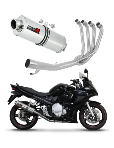 Ligne d'échappement complète inox Dominator OV pour Suzuki GSX 1250 FA (2010-2016)