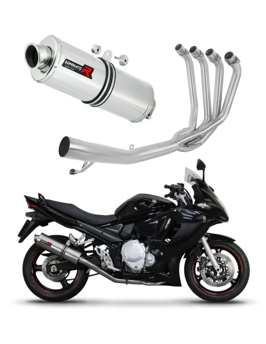 Ligne d'échappement complète inox Dominator OV pour Suzuki GSX 1250 FA 2010-2016, vue 1