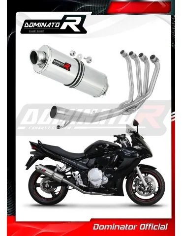 Ligne d'échappement complète inox Dominator OV pour Suzuki GSX 1250 FA (2010-2016)
