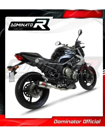 Ligne d'échappement complète inox Dominator GP pour Yamaha XJ6 N / S / F 600 Diversion (2009-2016)