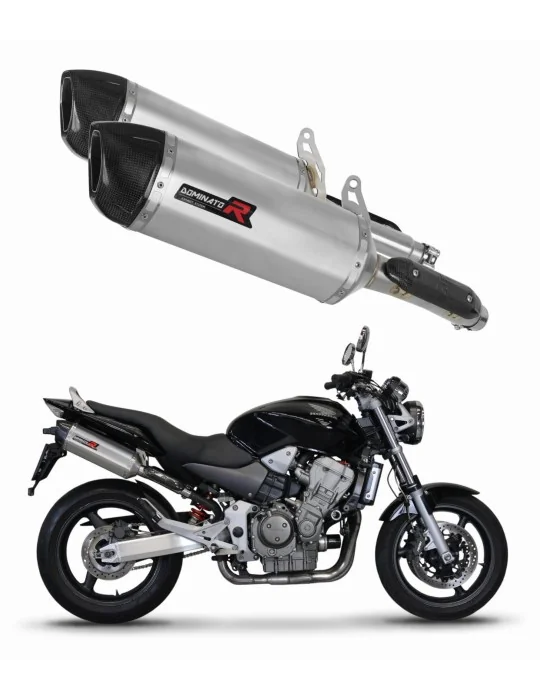 Silencieux slip-on Dominator HP1 pour Honda CB 900F Hornet 2002-2007, vue 1