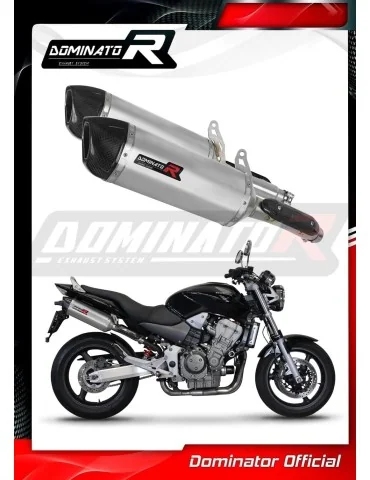 Silencieux slip-on Dominator HP1 pour Honda CB 900F Hornet (2002-2007)