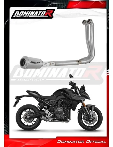 Ligne d'échappement complète inox Dominator GPS pour Suzuki GSX-8S / 8R (2022-2024)