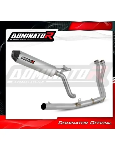 Ligne d'échappement complète inox Dominator MX2 pour Honda XL 750 Transalp (2023)