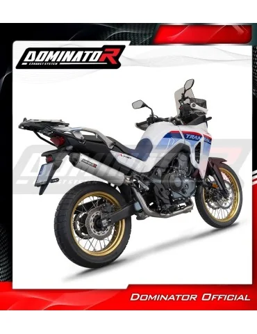 Ligne d'échappement complète inox Dominator MX2 pour Honda XL 750 Transalp (2023)