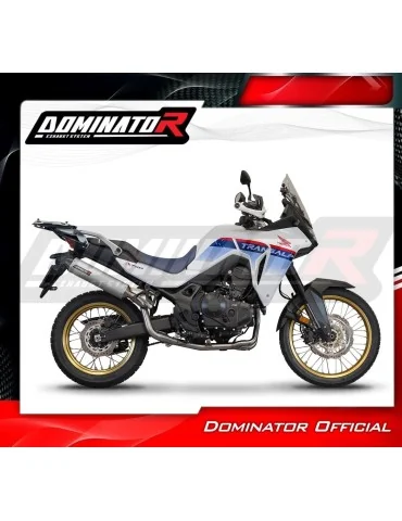 Ligne d'échappement complète inox Dominator MX2 pour Honda XL 750 Transalp (2023)