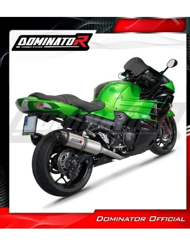 Silencieux slip-on Dominator HP5 pour Kawasaki ZZR 1400 (2012-2023)