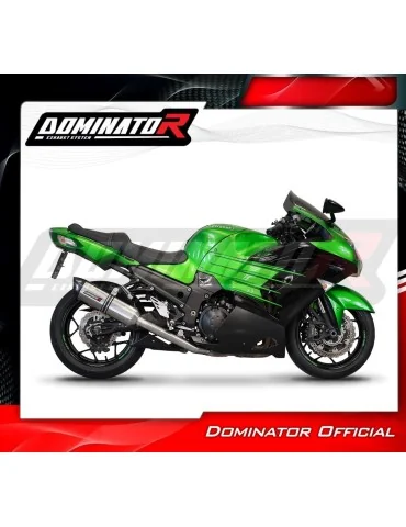Silencieux slip-on Dominator HP5 pour Kawasaki ZZR 1400 (2012-2023)