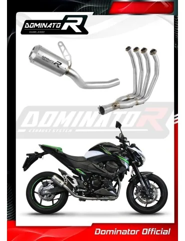 Ligne d'échappement complète inox Dominator GPS pour Kawasaki Z800 (2013-2016)