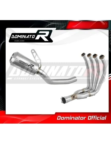 Ligne d'échappement complète inox Dominator GPS pour Kawasaki Z800 (2013-2016)