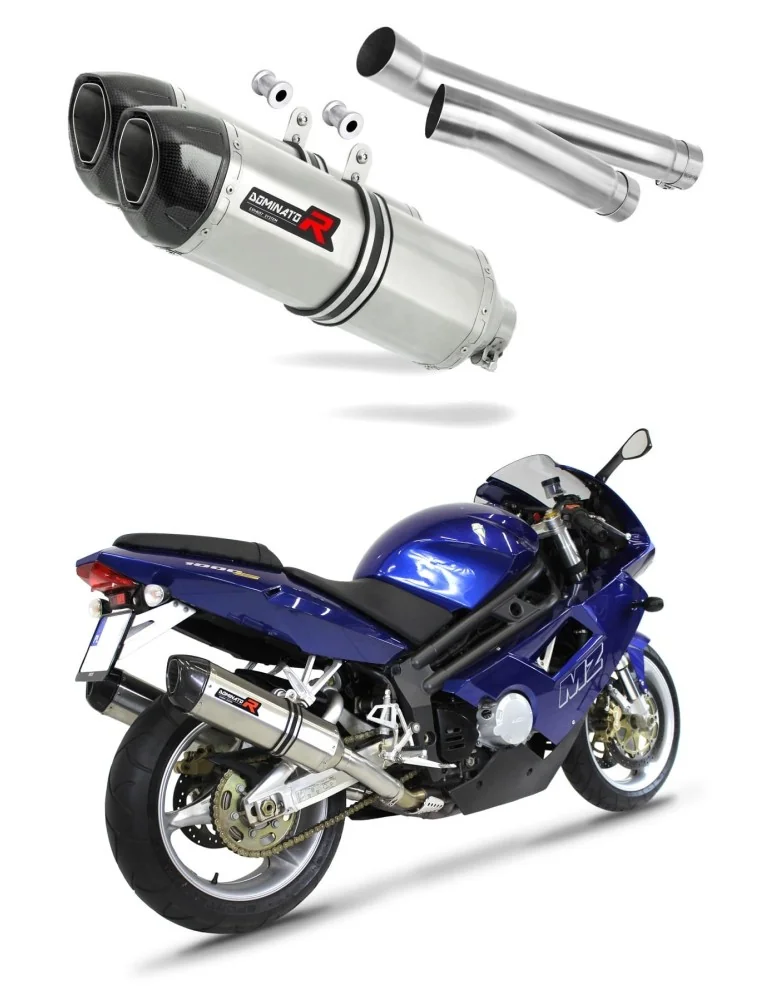 Silencieux slip-on Dominator HP1 pour MuZ MZ 1000 S (2004-2007)