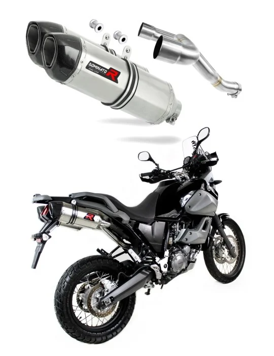 Silencieux slip-on Dominator HP1 pour Yamaha XT 660 Z Tenere Dual 2008-2016, vue 1