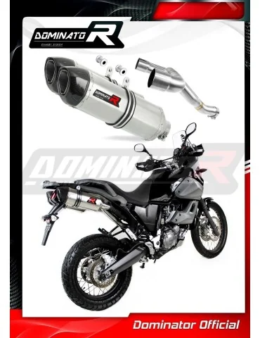 Silencieux slip-on Dominator HP1 pour Yamaha XT 660 Z Tenere Dual (2008-2016)