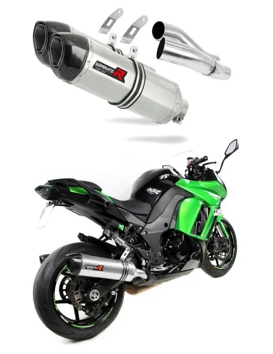 Silencieux slip-on Dominator HP1 pour Kawasaki Z1000 SX 2017-2020, vue 1