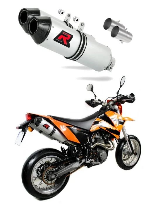 Silencieux slip-on Dominator MX2 pour KTM 660 SMC 2005-2006, vue 1