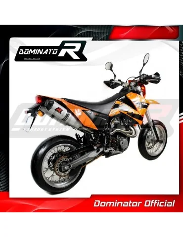 Silencieux slip-on Dominator MX2 pour KTM 660 SMC (2005-2006)