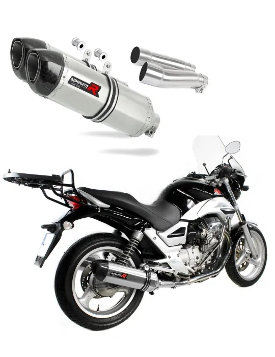 Silencieux slip-on Dominator HP1 pour Moto Guzzi Breva ie 750 2003-2009, vue 1