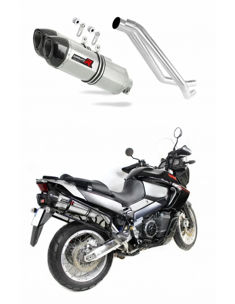 Silencieux slip-on Dominator HP1 pour Aprilia ETV 1000 Caponord (2005-2007)