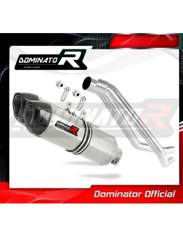 Silencieux slip-on Dominator HP1 pour Aprilia ETV 1000 Caponord (2005-2007)