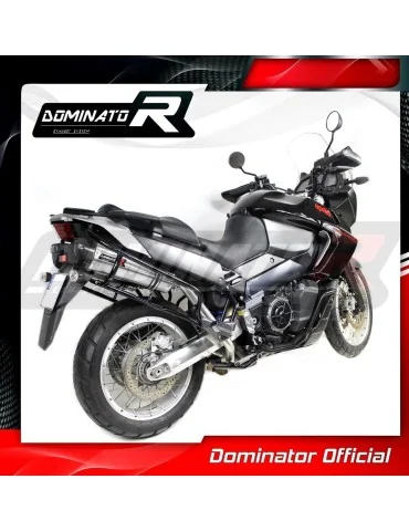 Silencieux slip-on Dominator HP1 pour Aprilia ETV 1000 Caponord (2005-2007)