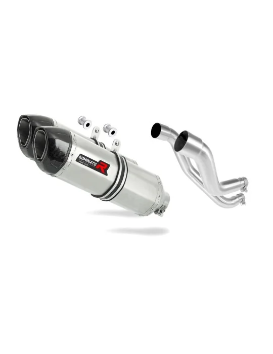 Silencieux slip-on Dominator HP1 pour Aprilia Pegaso 650 Strada 2005-2006, vue 1