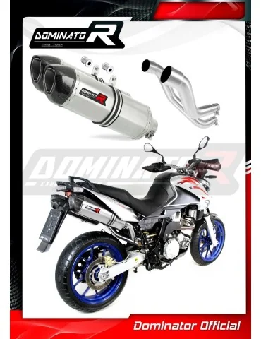 Silencieux slip-on Dominator HP1 pour Aprilia Pegaso 650 Strada (2007-2010)