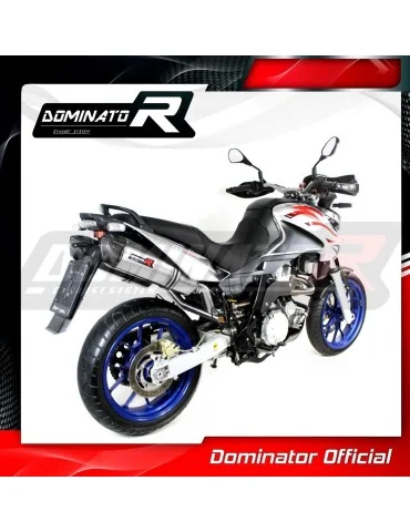 Silencieux slip-on Dominator HP1 pour Aprilia Pegaso 650 Strada (2007-2010)