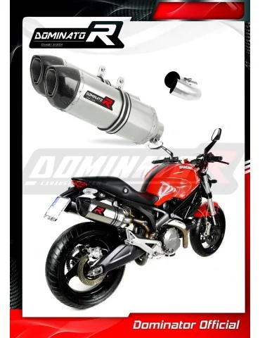 Silencieux slip-on Dominator HP1 pour Ducati Monster 696 (2008-2014)