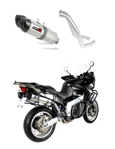 Silencieux slip-on Dominator HP1 pour Aprilia ETV 1000 Caponord (2001-2004)