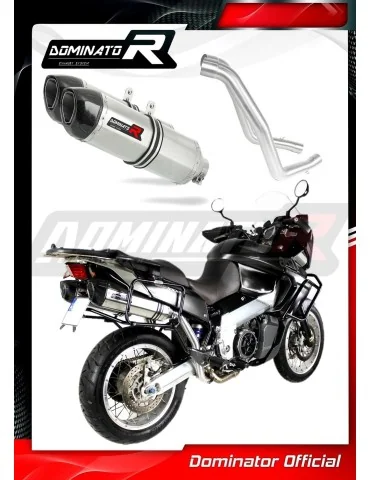Silencieux slip-on Dominator HP1 pour Aprilia ETV 1000 Caponord (2001-2004)
