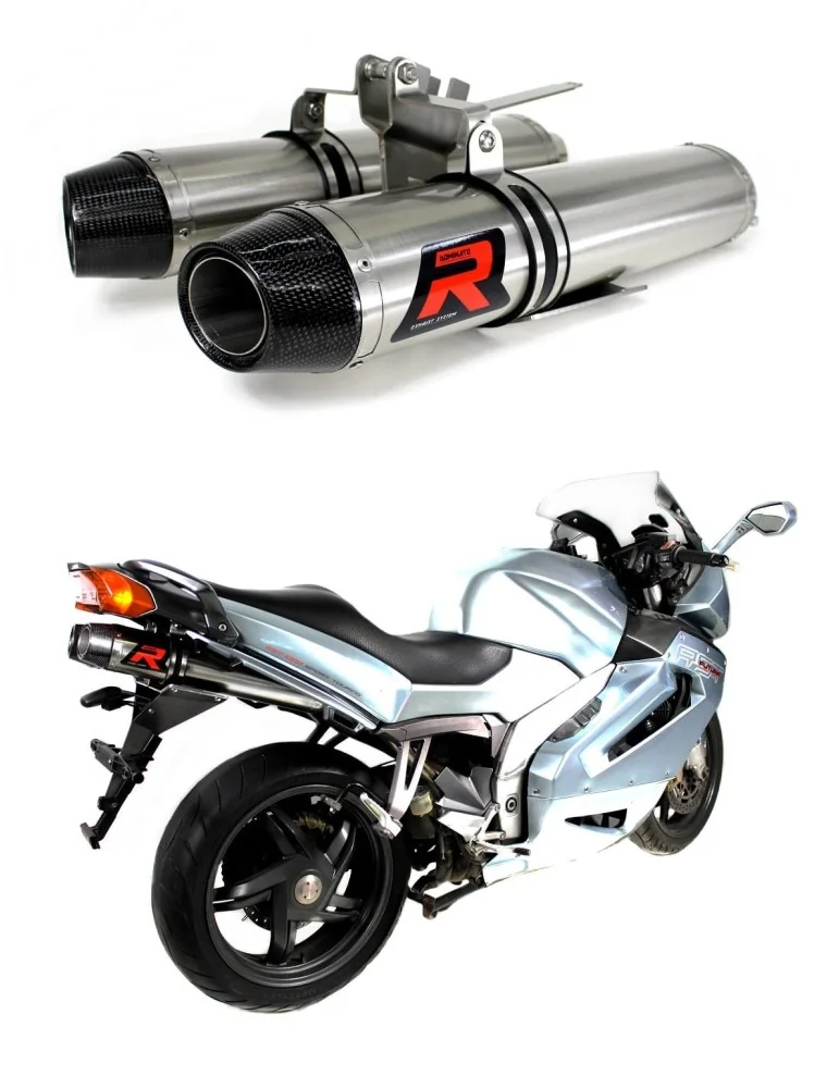 Silencieux slip-on Dominator HP3 pour Aprilia RST 1000 Futura (2001-2004)