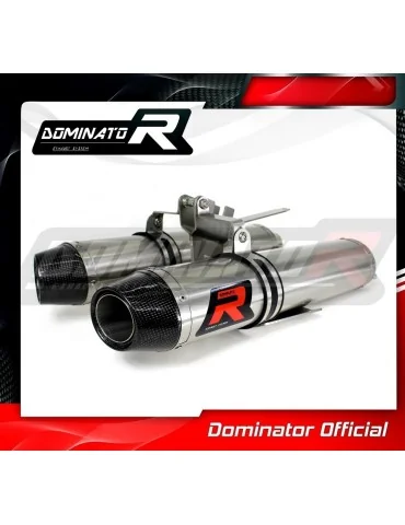Silencieux slip-on Dominator HP3 pour Aprilia RST 1000 Futura (2001-2004)