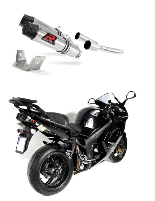 Silencieux slip-on Dominator HP3 pour Triumph Sprint 1050 ST Dual 2005-2012, vue 1