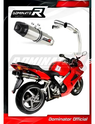 Silencieux slip-on Dominator HP1 pour Honda VFR 800 V TEC (2002-2013)