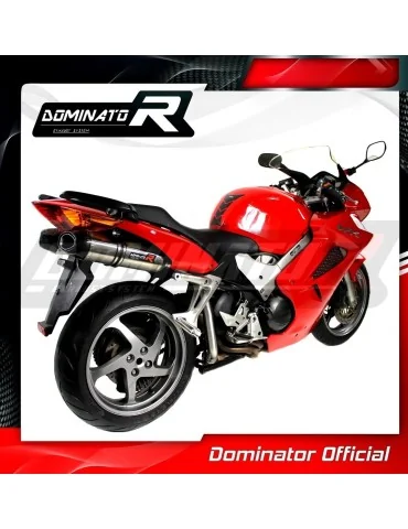Silencieux slip-on Dominator HP1 pour Honda VFR 800 V TEC (2002-2013)