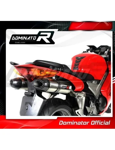 Silencieux slip-on Dominator HP1 pour Honda VFR 800 V TEC (2002-2013)