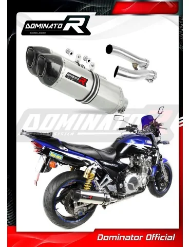 Silencieux slip-on Dominator HP1 pour Yamaha XJR 1300 99 06 (1999-2006)