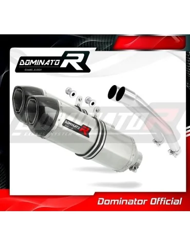 Silencieux slip-on Dominator HP1 pour Suzuki GSXR 1300 Hayabusa (2008-2019)