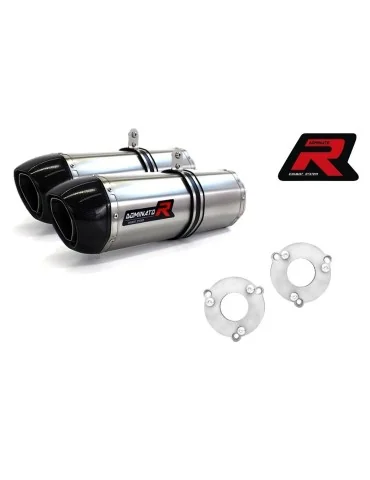 Silencieux bolt-on Dominator HP1 pour Suzuki GSXR 1000 K7 K8 (2007-2008)
