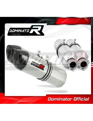 Silencieux bolt-on Dominator HP1 pour KTM 950 SM Supermoto R (2006-2008)