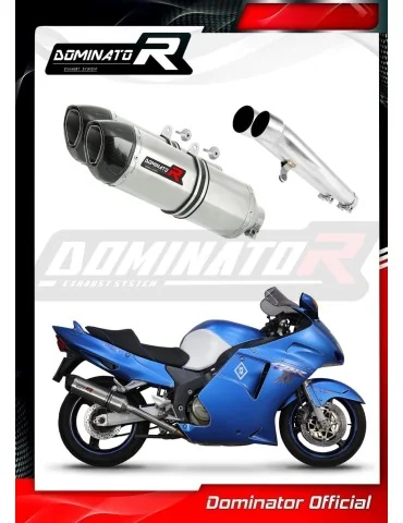 Silencieux slip-on Dominator HP1 pour Honda CBR 1100 XX (1996-2006)