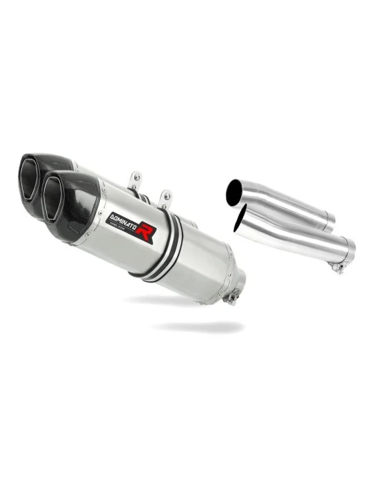 Silencieux slip-on Dominator HP1 pour Aprilia Tuono 1000 R 2006-2010, vue 1