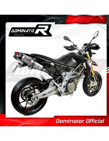 Silencieux slip-on Dominator HP1 pour Aprilia SMV Dorsoduro 750 (2008-2016)