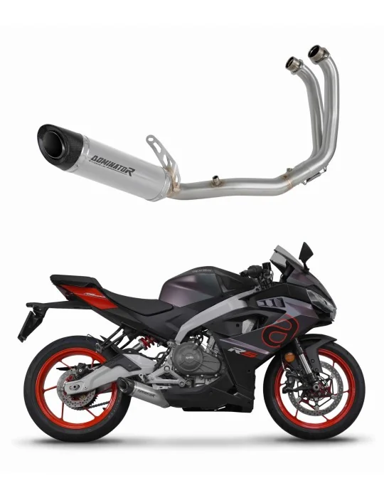 Ligne d'échappement complète Dominator HP8 Titane pour Aprilia RS 457 2024-2026, vue 1