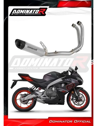 Ligne d'échappement complète Dominator HP8 Titane pour Aprilia RS 457 (2024-2026)